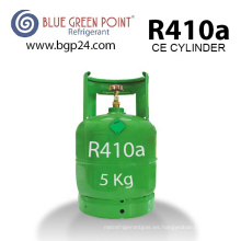 Gas refrigerante R410 Cilindros de acero recargables Sustituido de R22 utilizado en sistemas de acondicionamiento y refrigerante